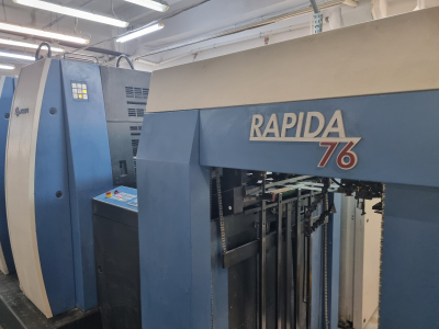 KBA Rapida 76-5 L UV - 2012